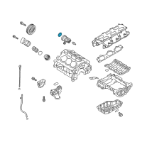 OEM Hyundai Genesis Coupe O-Ring Diagram - 21353-3C500