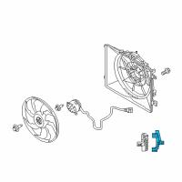 OEM Kia Bracket Diagram - 254943M000