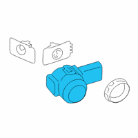 OEM 2021 BMW X5 ULTRASONIC SENSOR, MARINA BA Diagram - 66-20-7-927-836
