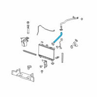 OEM 2015 Chevrolet Camaro Lower Hose Diagram - 22962568