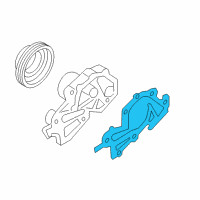 OEM 2007 Kia Optima Gasket-Water Pump Diagram - 251243E100