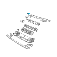 OEM 1999 Dodge Durango A/C Hose Diagram - 5011691AA