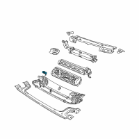 OEM 1999 Dodge Dakota Resistor-Blower Motor Diagram - 5003133AA