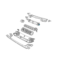 OEM Dodge Durango A/C Evaporator Core Diagram - 5003130AB