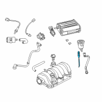 OEM 2008 Dodge Magnum Bracket-Proportional PURGE SOLENOID Diagram - 4578419AC