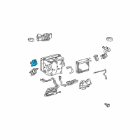 OEM 2005 Toyota Prius Servo Diagram - 87106-47090