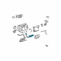 OEM Toyota Prius Heating Unit Diagram - 87710-47030