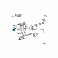 OEM 2009 Toyota Prius Servo Diagram - 87106-47100