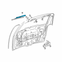 OEM Buick Terraza Rear Arm Diagram - 15192146