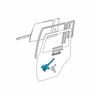 OEM 2000 Toyota Land Cruiser Regulator Diagram - 69804-60060