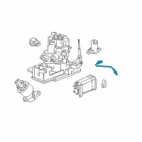 OEM Buick Rear Oxygen Sensor Diagram - 19209808