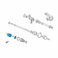 OEM Acura TSX Joint, Inboard Diagram - 44310-STK-A12