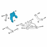 OEM 2019 Lincoln Continental Knuckle Diagram - G3GZ-5B758-E