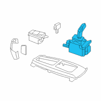 OEM 2009 BMW X5 Gear Selector Switch Diagram - 61-31-9-228-590