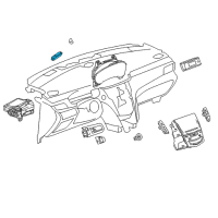 OEM 2015 Cadillac XTS Monitor Diagram - 84576177