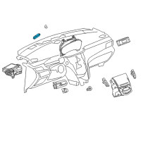 OEM 2019 Cadillac XTS Monitor Diagram - 84576177