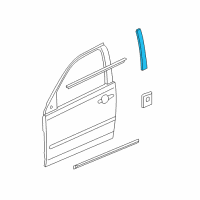 OEM Pontiac G6 Applique Diagram - 25794266