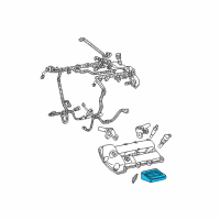 OEM Lincoln LS PCM Diagram - 4W4Z-12A650-ZARM