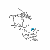 OEM 1996 Mercury Sable Crankshaft Sensor Diagram - 1F1Z-6C315-AB