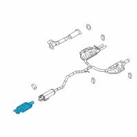 OEM 2010 Ford Fusion Converter Diagram - 9E5Z-5E212-D