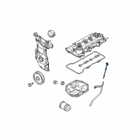 OEM Nissan Versa Gauge - Oil Level Diagram - 11140-ED000