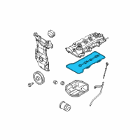 OEM 2009 Nissan Versa Rocker Cover Gasket Diagram - 13270-ED000