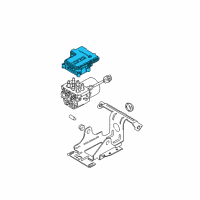 OEM 2000 GMC Sonoma ABS Control Unit Diagram - 19244889