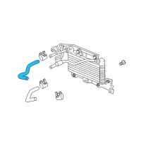 OEM Acura Hose A (ATF) Diagram - 25215-RDB-000