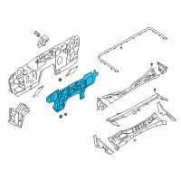 OEM 2004 Infiniti M45 INSULATOR-Dash Lower, Front Diagram - 67810-CR900