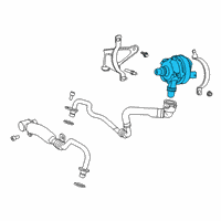 OEM 2020 Toyota GR Supra Auxiliary Pump Diagram - 16100-WAA01