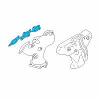 OEM 2011 Infiniti FX35 Gasket-Exhaust Manifold, A Diagram - 14036-EA200