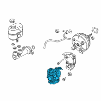 OEM 2009 Chrysler Aspen Pump-Vacuum Diagram - 5186000AE