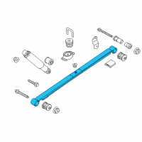 OEM 2012 Ford Transit Connect Leaf Spring Diagram - 2T1Z-5560-A