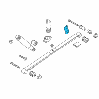 OEM 2012 Ford Transit Connect Shackle Diagram - 2T1Z-5776-B