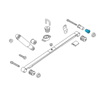 OEM Ford Transit Connect Shackle Outer Bushing Diagram - 2T1Z-5781-B