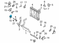 OEM Kia Stinger Actuator Assembly Diagram - 97160J5000