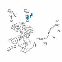 OEM 2020 Lincoln Continental Fuel Pump Diagram - GD9Z-9H307-A