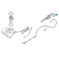 OEM 2007 Nissan Quest Cap Assembly - Filler Diagram - 17251-ZX60A