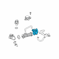 OEM 2007 Dodge Sprinter 3500 Valve Diagram - 68021549AA