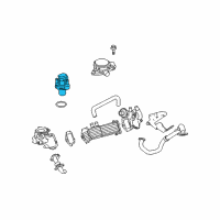 OEM 2007 Dodge Sprinter 2500 Valve-EGR Diagram - 68051514AA