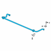 OEM 2021 Honda Clarity Stabilizer Complete, Rear Diagram - 52300-TRW-A01