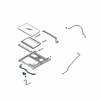 OEM 2007 Kia Sorento Motor Assembly Diagram - 816313E020