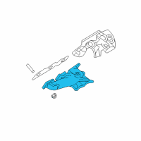 OEM 2009 Lincoln MKZ Manifold Diagram - 7T4Z-9430-C