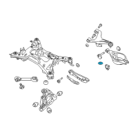 OEM 2013 Infiniti G37 STOPPER-Differential Mounting, Upper Diagram - 55474-JK00B