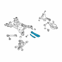 OEM Rear Suspension Front Lower Link Complete Diagram - 551A0-1BA0A