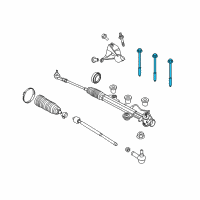 OEM 2016 Ford Transit-150 Gear Assembly Mount Bolt Diagram - BK2Z-00812-A