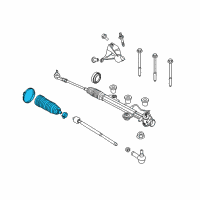 OEM 2016 Ford Transit-150 Boot Kit Diagram - BK2Z-3K661-B