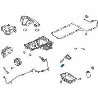 OEM Ford F-250 Super Duty Oil Pressure Sending Unit Diagram - KR3Z-9D290-A