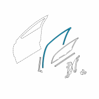 OEM 2009 Mercury Sable Run Channel Diagram - 8G1Z-5421597-A