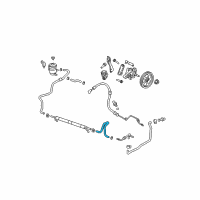 OEM 2008 Acura MDX Hose, Oil Cooler Diagram - 53732-STX-A01